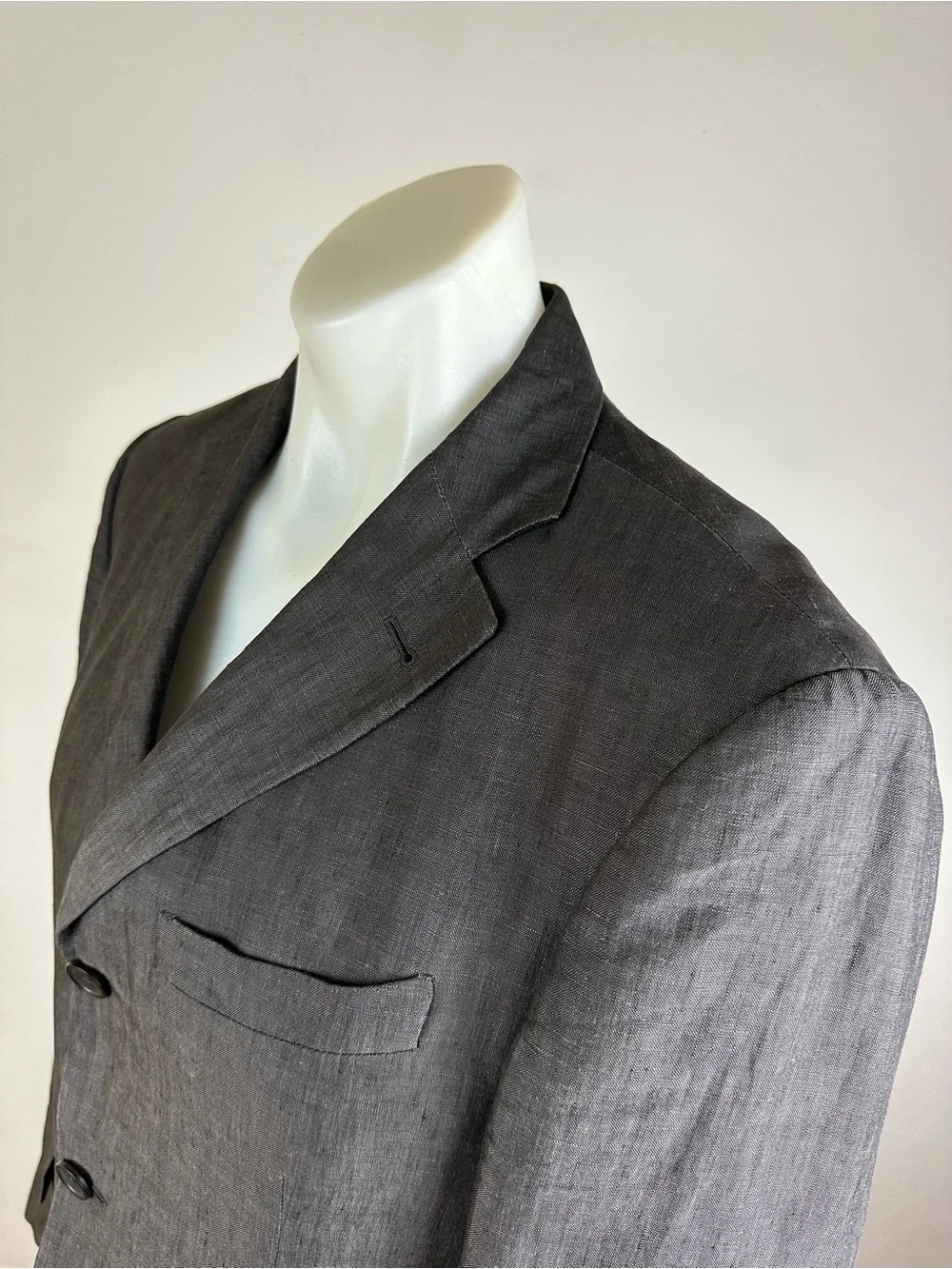 Banana Republic Linen & Elbow Patch Sport Jacket